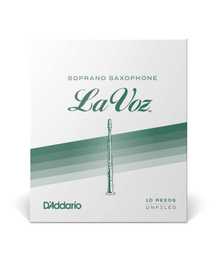 Cañas Saxofon Soprano D'addario La Voz Medio Suave