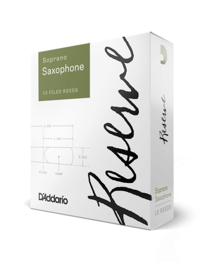 Cañas Saxofon Soprano D'addario Reserve 3+