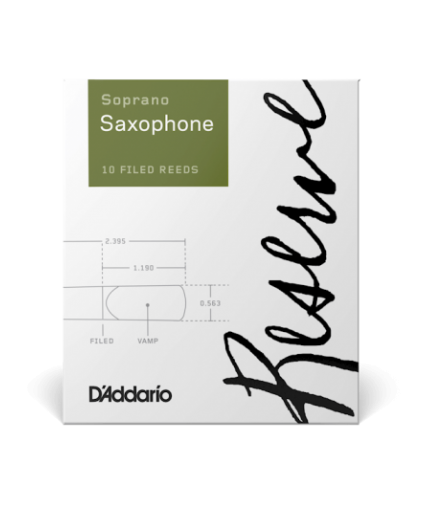Cañas Saxofon Soprano D'addario Reserve 3+