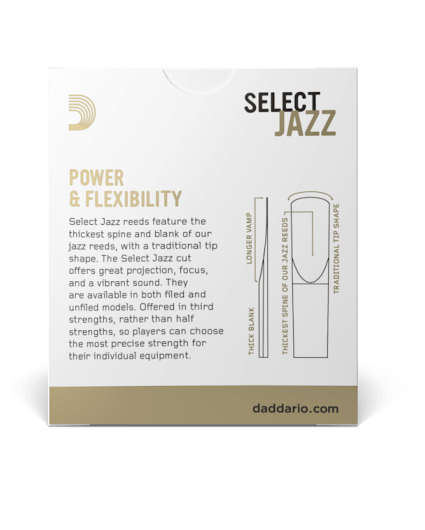 Cañas Saxofon Soprano D'addario Select Jazz Filed 4H