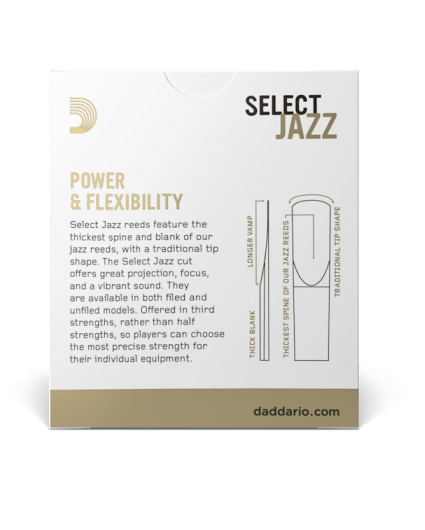 Cañas Saxofon Soprano D'addario Select Jazz Filed 3S
