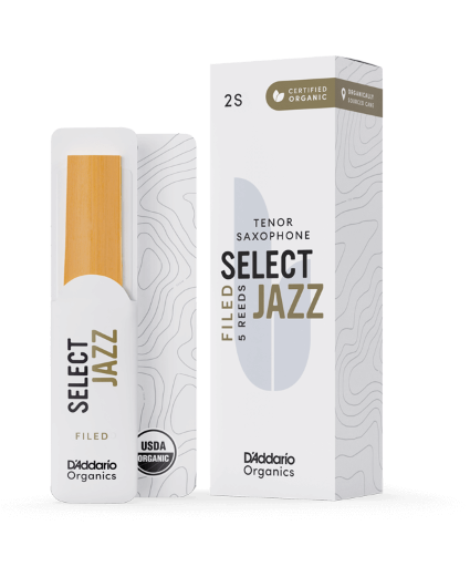 Cañas Saxofon Tenor D'addario Organic Select Jazz Filed