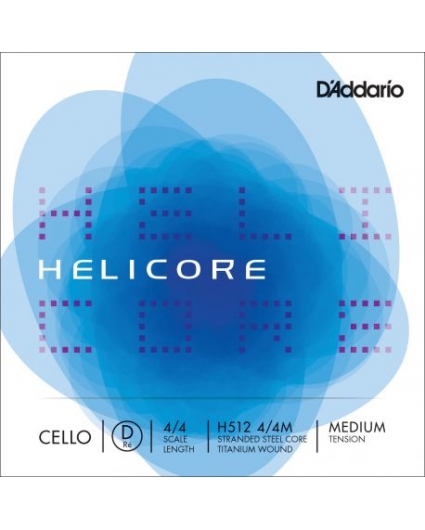Cuerda Re Cello D'addario Helicore H512