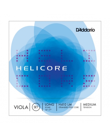 Juego Cuerdas Viola D'addario Helicore H410