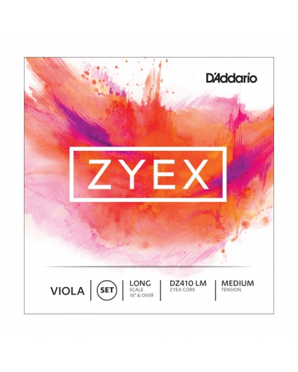 Juego Cuerdas Viola D'addario Zyex DZ410