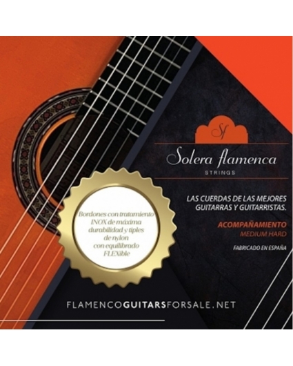 Cuerdas Guitarra Flamenca Solera Acompañamiento
