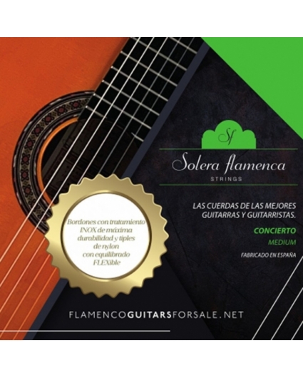 Cuerdas Guitarra Flamenca Solera Concierto