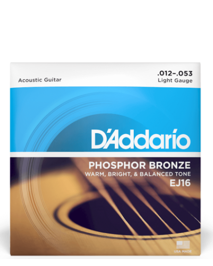Cuerdas D'Addario EJ16 Phosphor