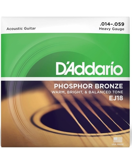 Cuerdas D'addario EJ18 Phosphor