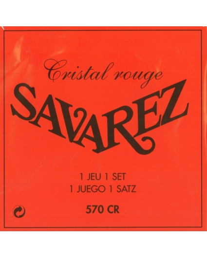 Set Cuerdas Savarez 570-CR Cristal Roja
