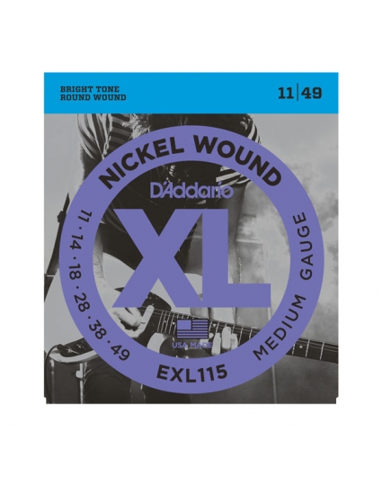 Cuerdas D'Addario XL Nickel Wound EXL115