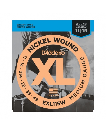 Cuerdas D'Addario XL Nickel Wound EXL115W