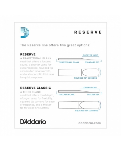 D'addario Reserve clarinete