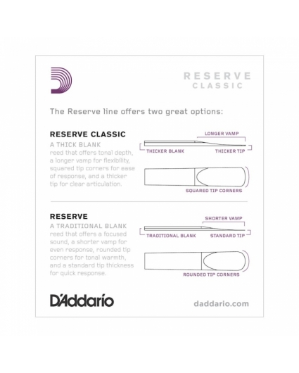 D'addario Reserve Classic 3