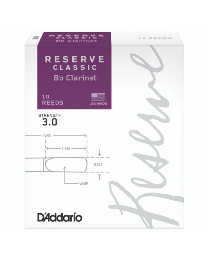 D'addario Reserve Classic 3