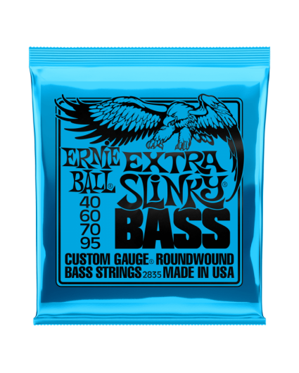 Cuerdas Ernie Ball Extra Slinky Bass