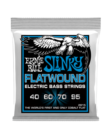 Cuerdas Ernie Ball Extra Slinky Flatwound 