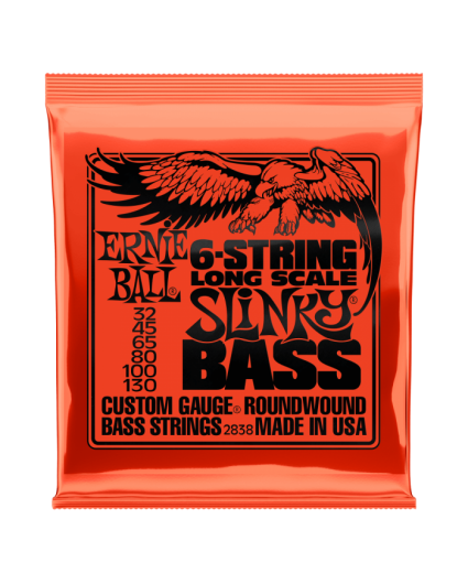 Cuerdas Ernie Ball Long Scale Slinky Bass 6