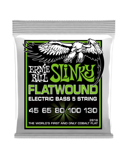 Cuerdas Ernie Ball Regular Slinky Flatwound 5