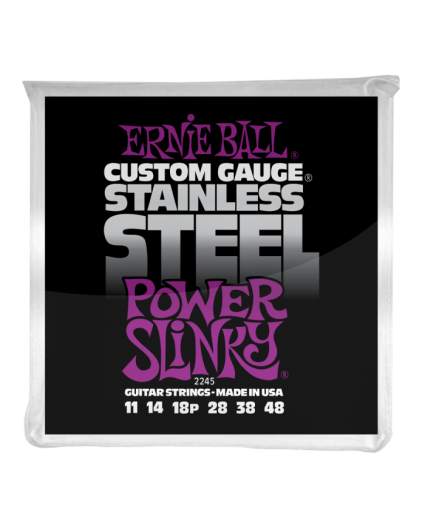 Cuerdas Ernie Ball Stainless Steel Power Slinky