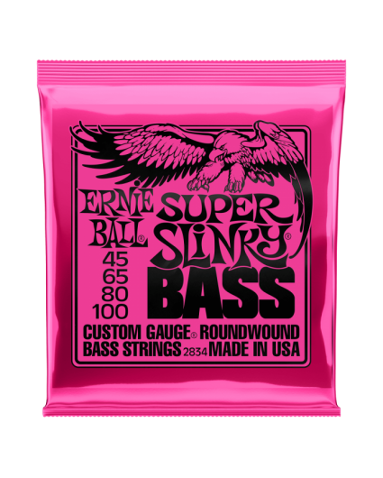 Cuerdas Ernie Ball Super Slinky Bass