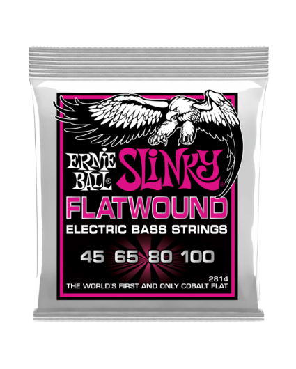 Cuerdas Ernie Ball Super Slinky Flatwound 