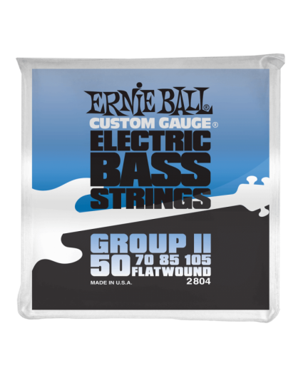 Cuerdas Ernie Ball Flatwound Grupo II