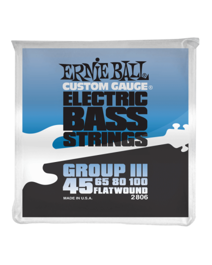 Cuerdas Ernie Ball Flatwound Grupo III