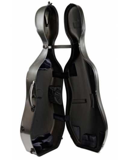 Estuche Cello Bam Hightech Compact 1004XLC Carbon