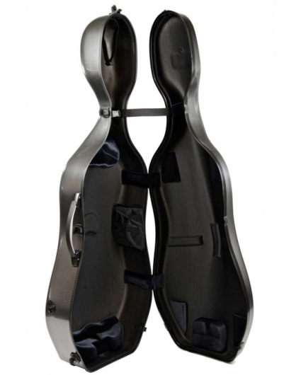 Estuche Cello Bam Hightech Compact 1004XLSC Plata