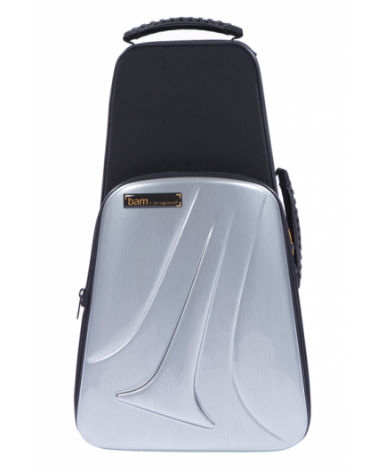 Estuche Doble Trompeta Bam New Trekking TREK3024SA Aluminio