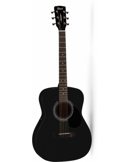 Guitarra Acustica Cort AF510E BKS