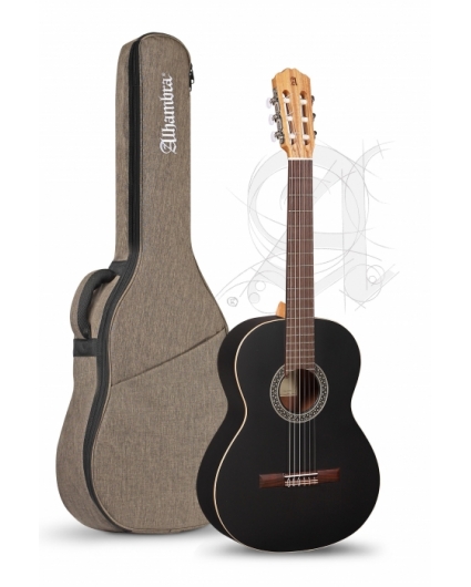 Guitarra Alhambra 1C Black Satin