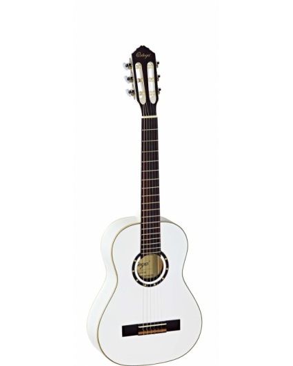 Guitarra Ortega R121WH Serie Colored Family 1/2