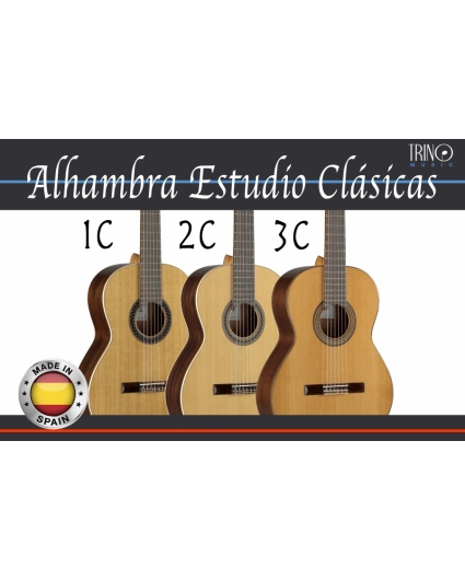 Guitarra Alhambra 1C Hybrid Terra