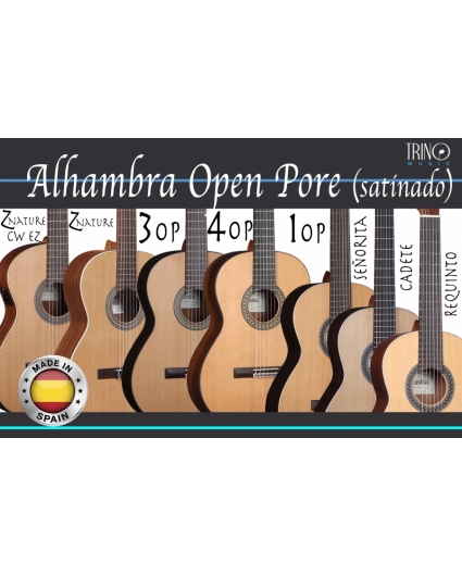 Guitarra Alhambra Open Pore