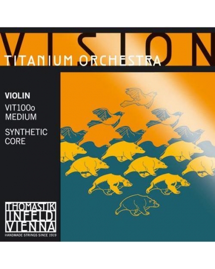 Set Cuerdas Violin Thomastik Vision Titanium Orquesta VIT100O