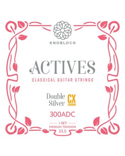 Cuerdas Knobloch Actives Double Silver CX 300ADC Media