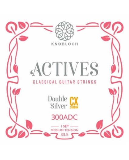 Cuerdas Knobloch Actives Double Silver CX 300ADC Media