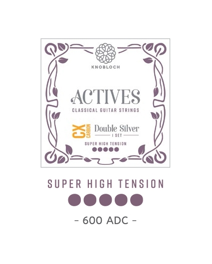 Cuerdas Knobloch Actives Double Silver QZ 600ADQ Super Alta