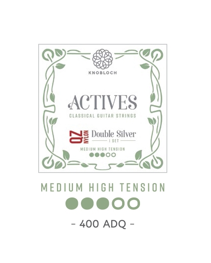 Cuerdas Knobloch Actives Double Silver QZ 400ADQ Medio - Alta