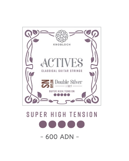 Cuerdas Knobloch Actives Double Silver SN 600ADN Super Alta