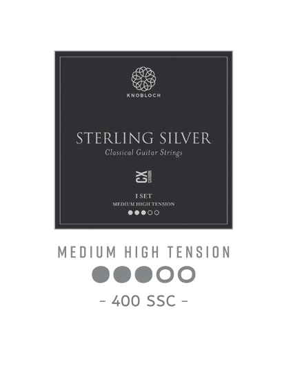 Cuerdas Knobloch Active Sterling Silver Carbon CX 400SSC Media Alta