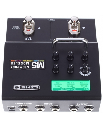 Pedalera Line6 M5 Stompbox