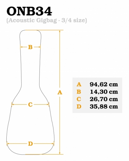 Guitarra Ortega R122 Serie Natural Family 3/4