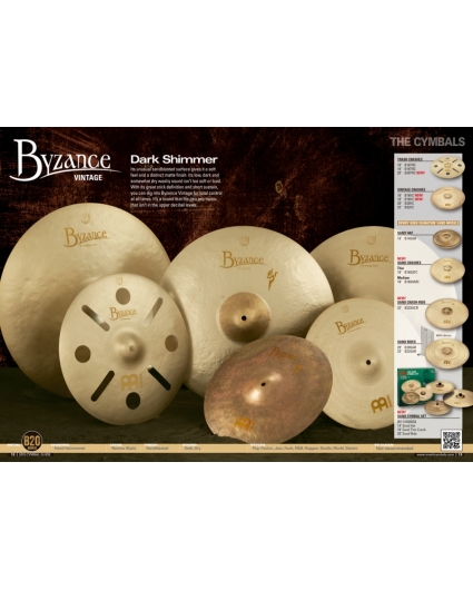 Set Platos Meinl Byzance Vintage BV-141820SA