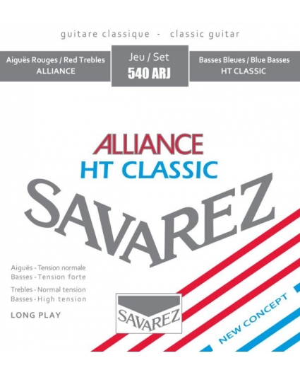 Cuerdas Savarez 540ARJ Alliance HT Classic Roja/Azul