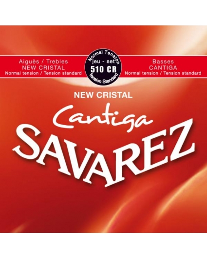 Cuerdas Savarez 510CR New Cristal Cantiga