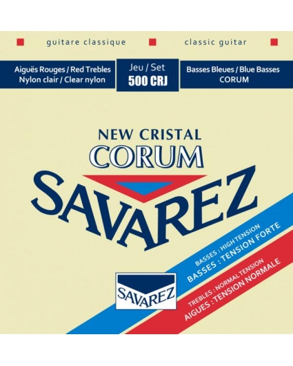 Cuerdas Savarez 500CRJ New Crystal Corum