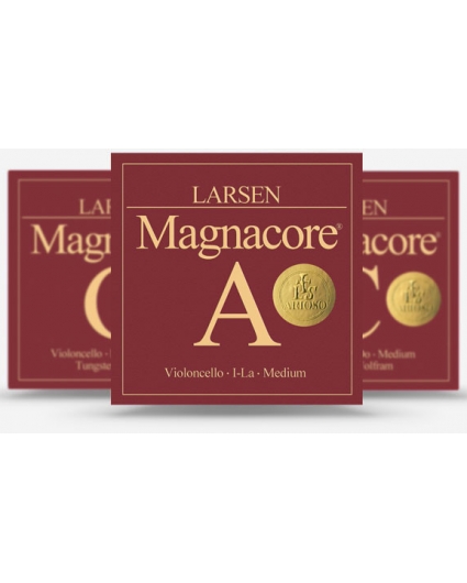 Juego Cuerdas Cello Larsen Magnacore Medium